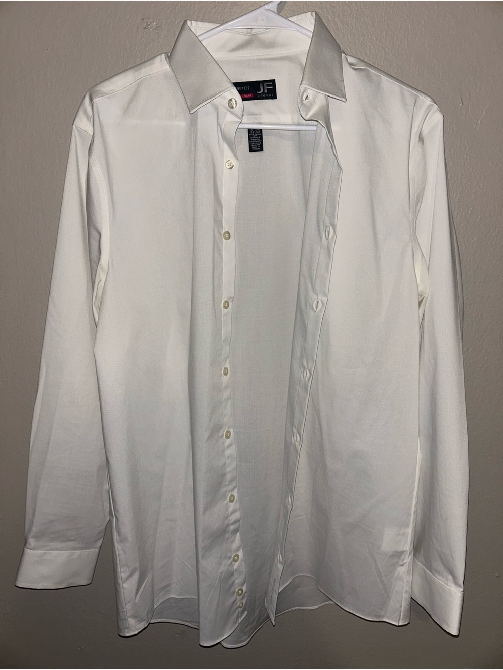 JF Ferrar Slim-fit Button Up Dress Shirt